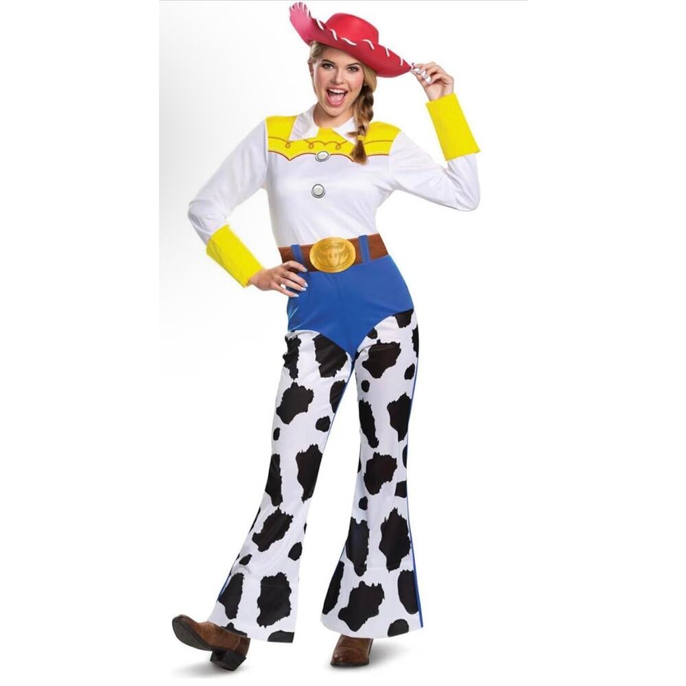 Disney Pixar Toy Story Movie Jessie Cowgirl Classic Costume Adult Sized Small